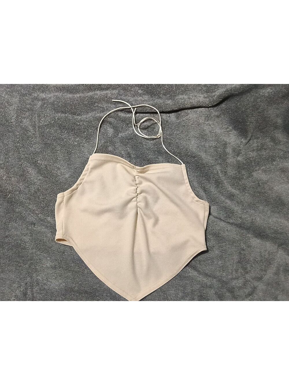 Women's Halter Crop Tank Top